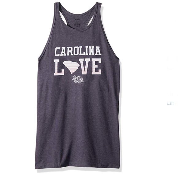 Soffe South Carolina Gamecocks Love Tank NWT Juniors Medium - Picture 1 of 4